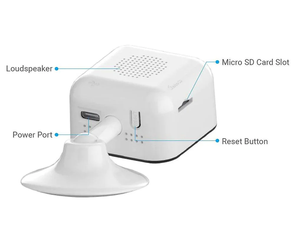 EZVIZ H1C Cámara de Seguridad WIFI 2MP 1080P Fija para Interior