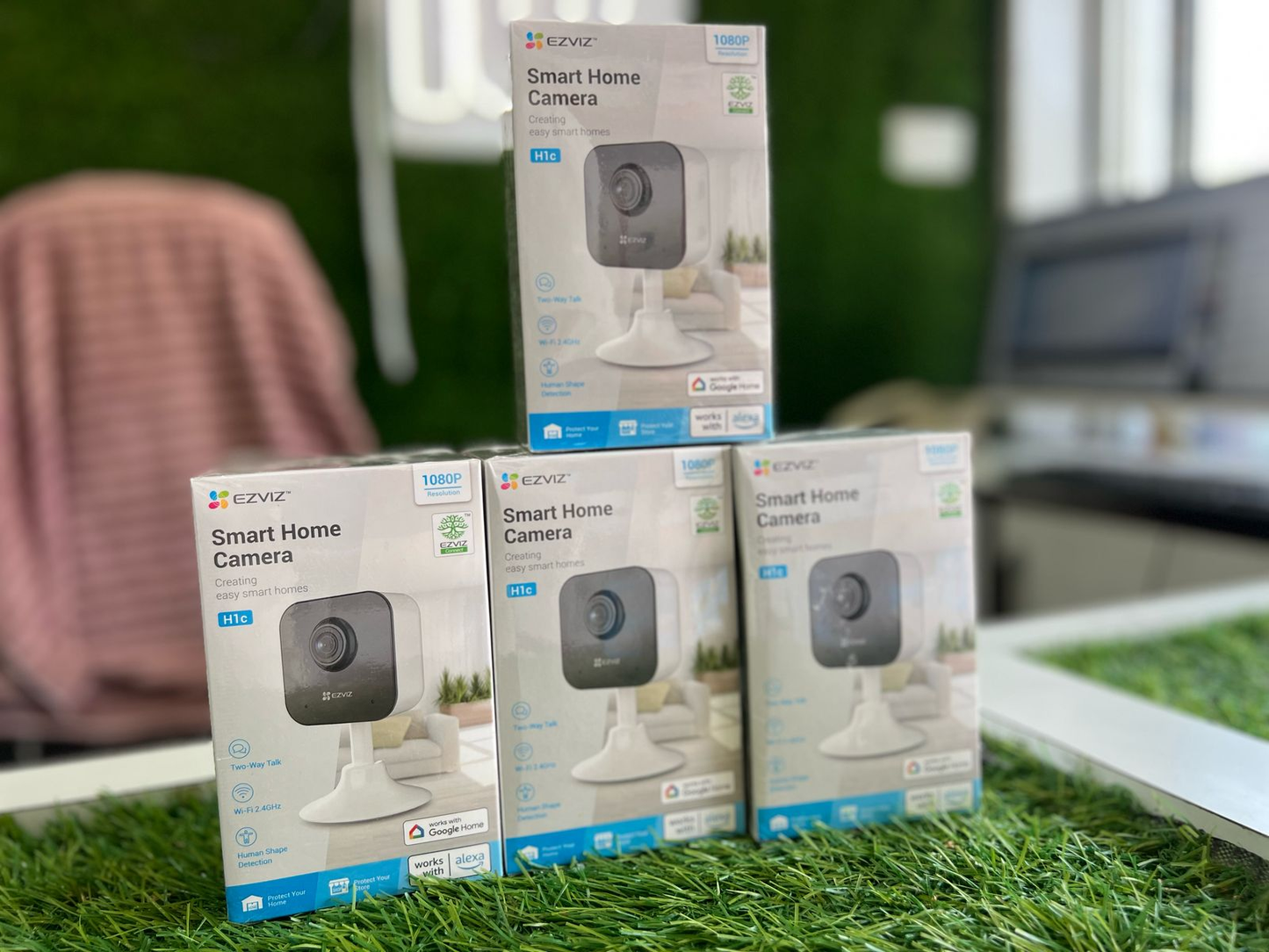 EZVIZ H1C Cámara de Seguridad WIFI 2MP 1080P Fija para Interior